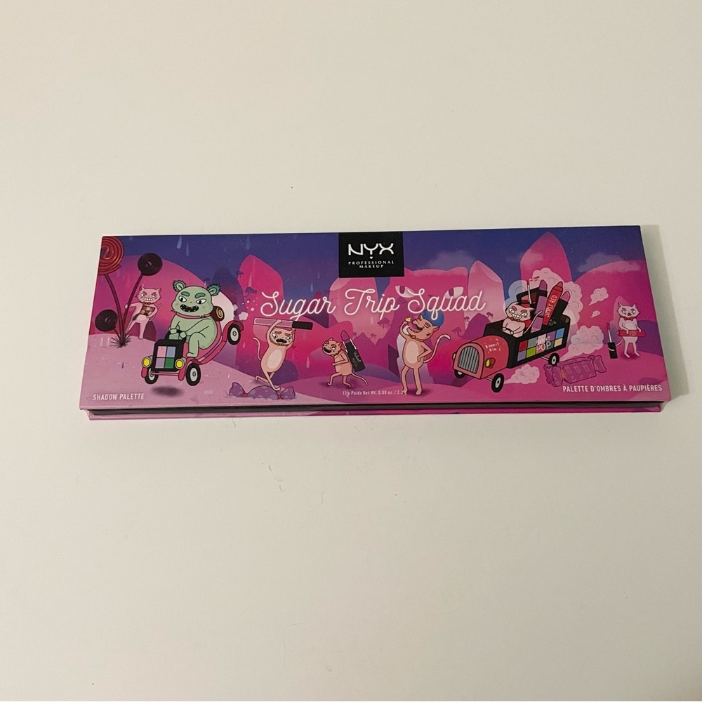 NYX Sugar Trip Squad Shadow Palette 12 Shades